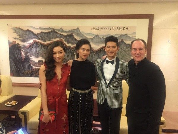 Ngô Thanh Vân xuất hiện trong buổi ra mắt phim Ngọa hổ tàng long 2 ở Trung Quốc.