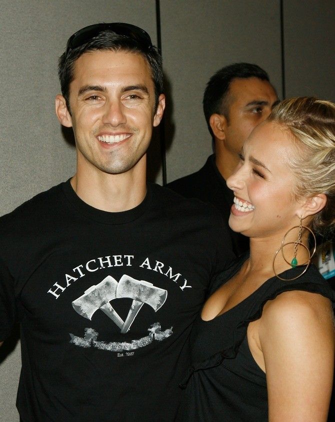 2 diễn viên Hayden Panettiere - Milo Ventimiglia hẹn hò khi cùng tham gia bộ phim truyền hình ăn khách Heroes. Năm 2009, chỉ vài ngày trước khi dịp Lễ tình nhân đến, đôi uyên ương hơn kém nhau 12 tuổi “đường ai nấy đi”.