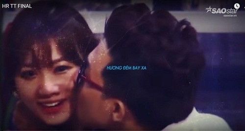 Hương Đêm bay xa và khoảnh khắc Tiến Đạt "thơm má" Hari