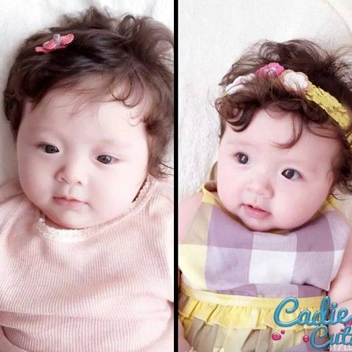 ... bờm tóc như của bé Cadie Mộc Trà thu hút sự chú ý của cư dân mạng