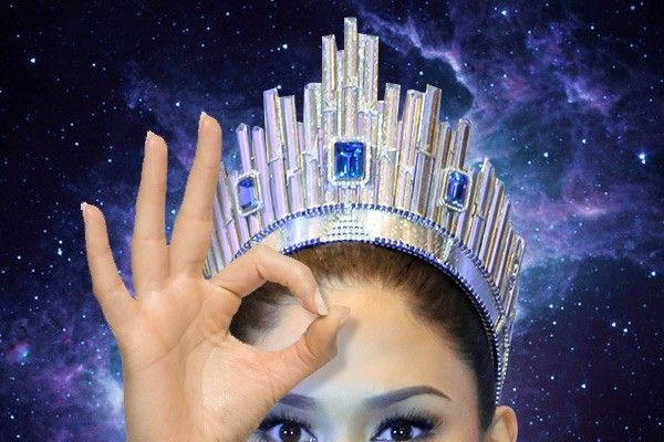 Pia sẽ không phải trả 1 đồng thuế vì vương miện Hoa hậu Hoàn vũ thế giới mà cô đang giữ chỉ là hàng "mượn".