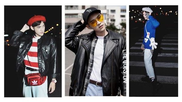Bí quyết của Tuấn khi diện đồ màu sắc chính là nhấn nhá thêm những phụ kiện hot trend và hình dạng cartoon lạ mắt.
