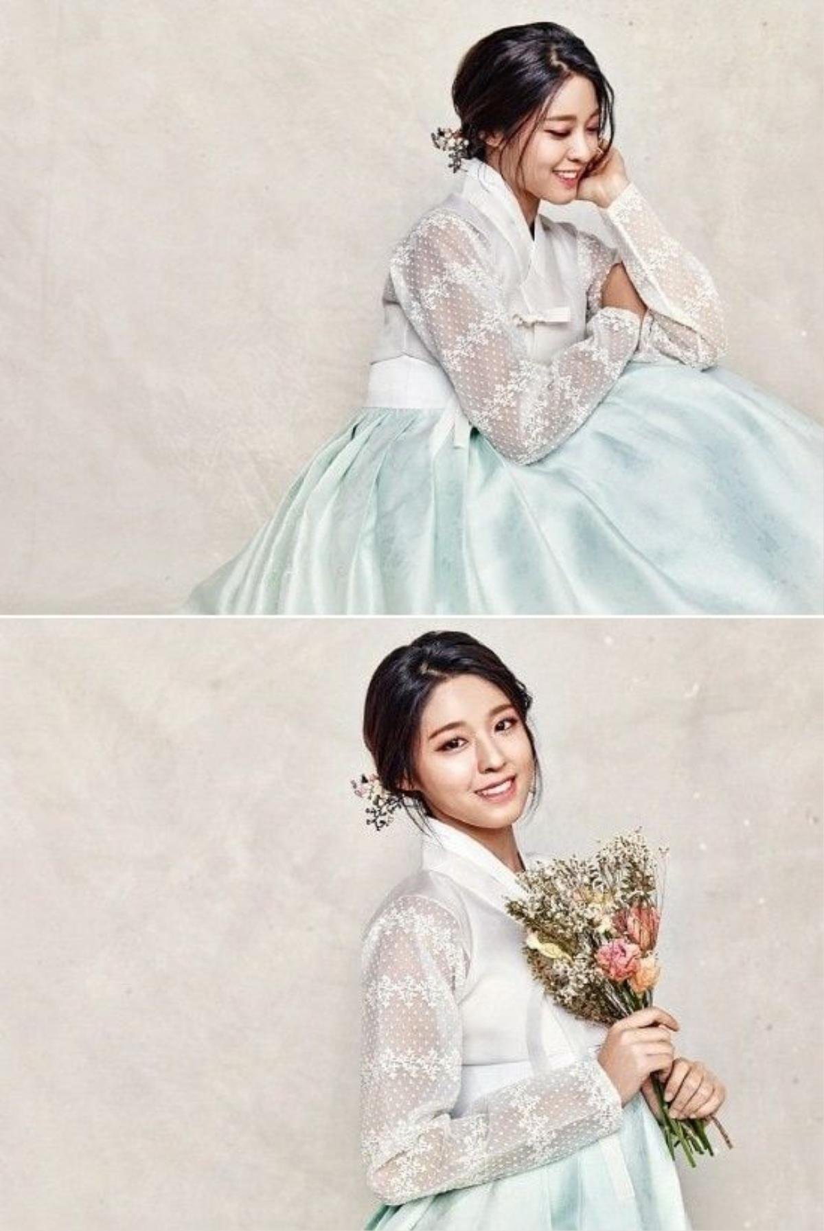 Bộ ảnh diện hanbok quảng bá cho thương hiệu bán lẻ trực tuyến của Seolhyun.