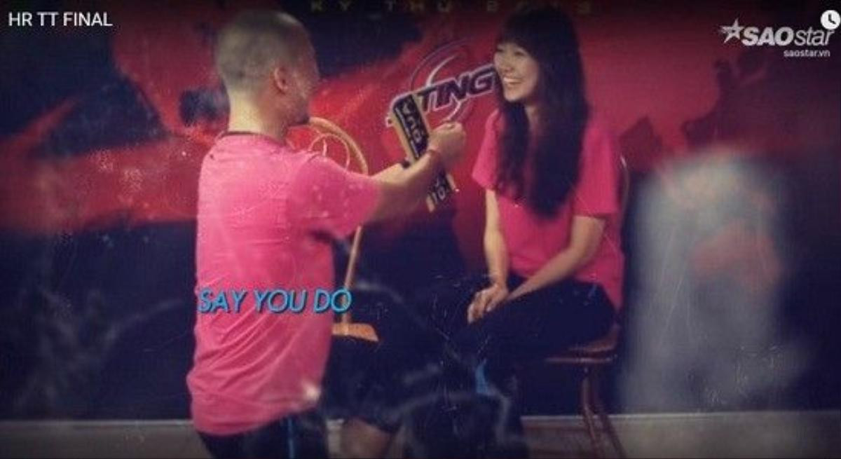 Say you do: Tiến Đạt tỏ tình với Hari Won: "Hãy làm "bà già" của anh nhé".