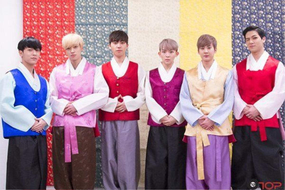 Nhóm nam Teen Top.