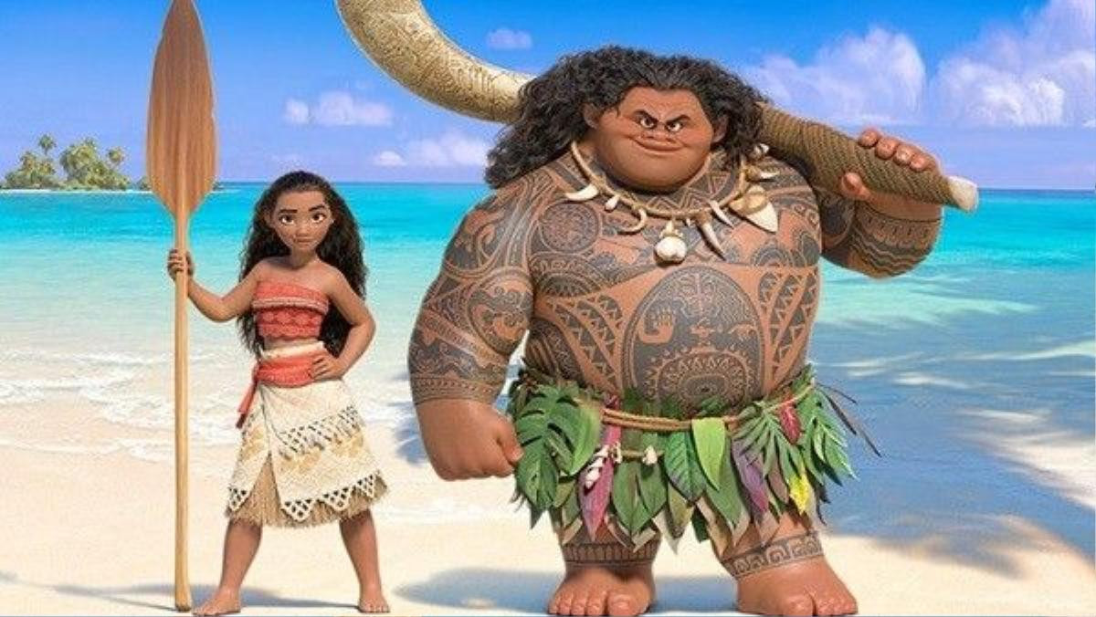 Một trong những hình ảnh đầu tiên của dự án Moana.